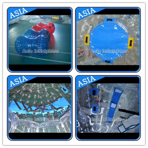 1.0mm PVC Inflatable Zorb Ball With One Entrance and Plug