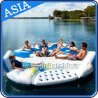 0.9mm Durable PVC Tarpaulin Inflatable Island Floating Lounge