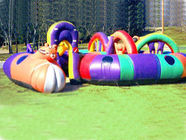 Child Amusement Games, Inflatable Tunnel Maze With N Arch