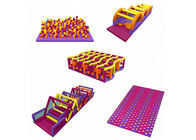 Outdoor 5k Inflatable Run Obstacles For Adults, Event Giant Insane Inflatable 5k
