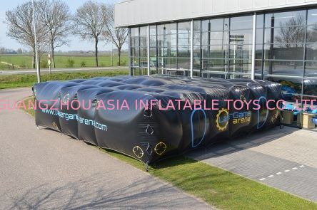 Mobile Laser Tag Inflatable Sports Games / PVC Inflatable Laser Arena