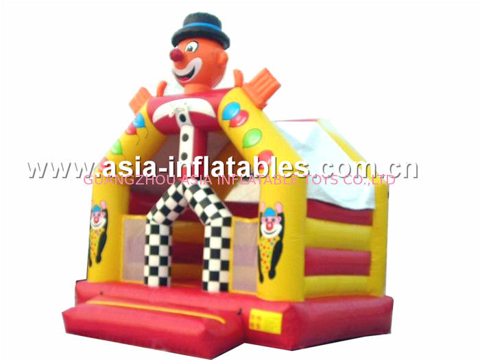 Castle Inflatable Combo,Outdoor Combos Inflatable,Inflatable Clown Bounce Combo