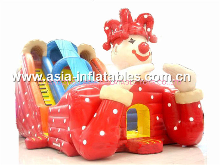 Giant Commercial Grade Inflatable Combo With  Slide