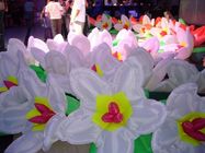 Fashion Lotus Flower Inflatable Lighting For Floating Artificial Decorative