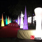 Led Inflatable Lighting , Inflatable Cone Decoration in 2 Meters Height
