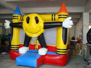 Red Mini Ring Arena Bouncer , Inflatable Amusement Park For Kids
